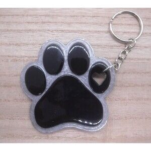 Keychain Paw Print